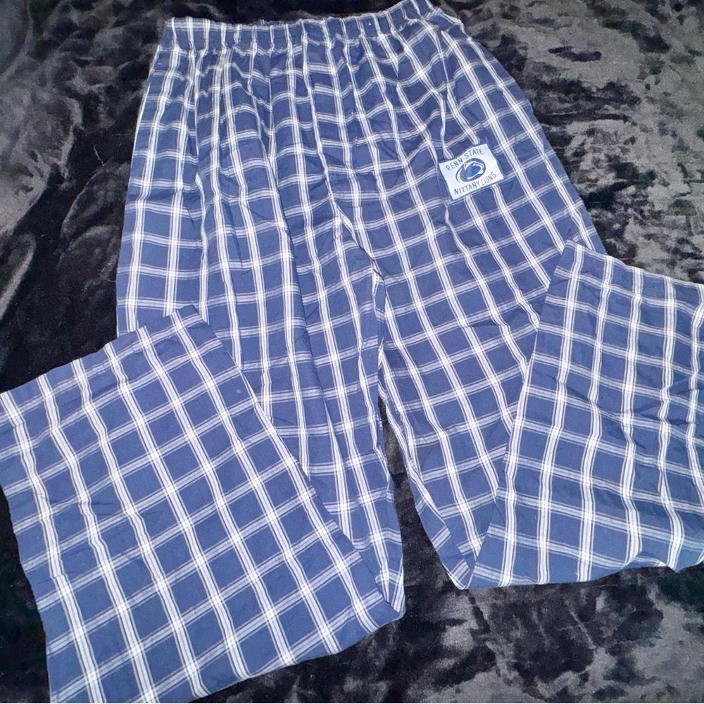 Penn State Nittany Lions Plaid Pajama Pants XL Unisex